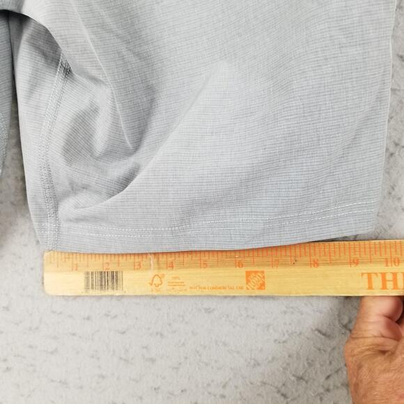 O'Neill Shorts Mens 38 Gray Crossover Hybrid Stretch Quick Dry Zip Pocket D-Ring - Picture 11 of 16